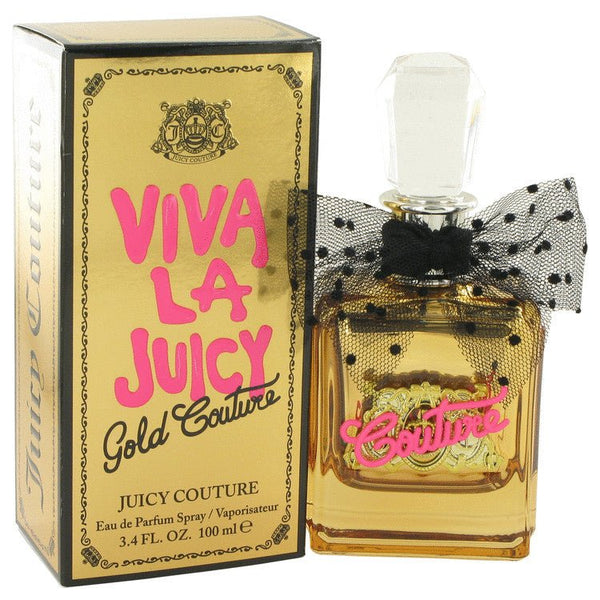 Viva La Juicy Gold Couture by Juicy Couture For Women - Eau De Parfum Spray 100 ml (3.4 oz)