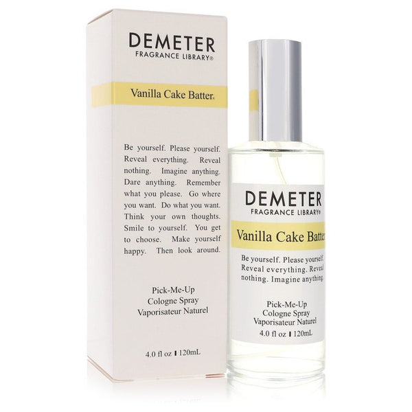 Demeter-Vanilla-Cake-Batter-by-Demeter-For-Women Cologne Spray 4 oz (120 ml)