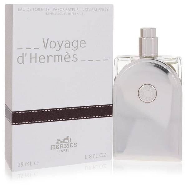 Voyage-D'Hermes-by-Hermes-For-Men Eau De Toilette Spray Refillable (Unisex) 1.18 oz (35 ml)