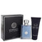 Versace Pour Homme by Versace For Men - Gift Set -- 3.4 oz Eau De Toilette Spray + 3.4 oz Shower Gel