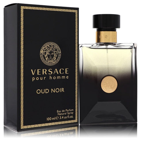 Versace-Pour-Homme-Oud-Noir-by-Versace-For-Men Eau De Parfum Spray 3.4 oz (100 ml)