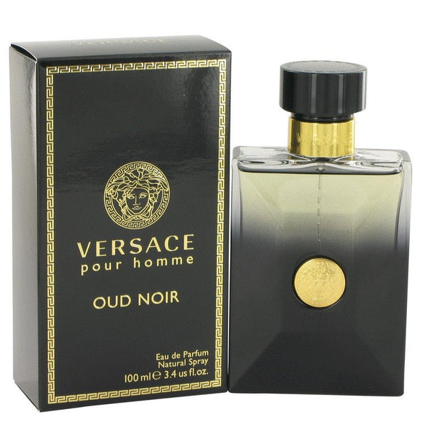 Versace Pour Homme Oud Noir by Versace For Men - Eau De Parfum Spray 100 ml (3.4 oz)