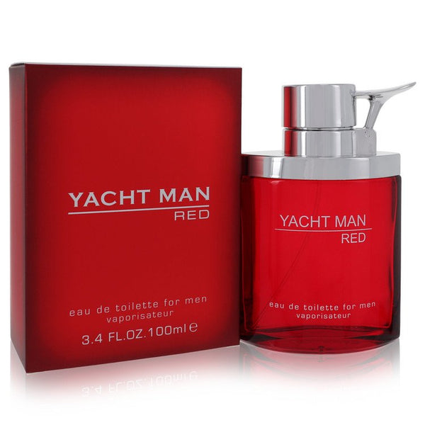 Yacht-Man-Red-by-Myrurgia-For-Men Eau De Toilette Spray 3.4 oz (100 ml)