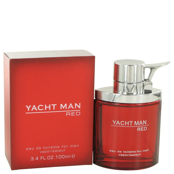 Yacht Man Red by Myrurgia For Men - Eau De Toilette Spray 100 ml (3.4 oz)